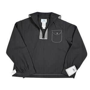 NWT DSCP Quarterdeck Sailor Navy Uniform Jumper Men's 50R Wool Dress Blues Black